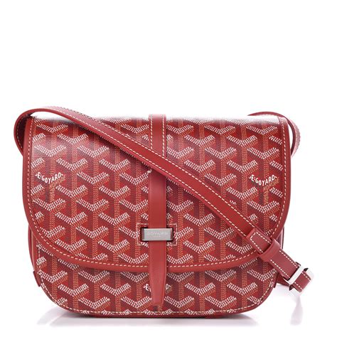 goyard red bag
